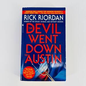The Devil Went Down To Austin, a novel /book by Rick Riordan Good Used Condition